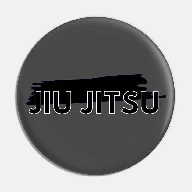 BJJ Black Belt Brazilian Jiu Jitsu Pin by HootVault