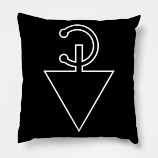 tazerzit symbol Pillow