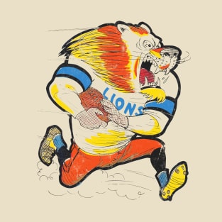 Detroit Lions - 60s Aesthetic Design T-Shirt