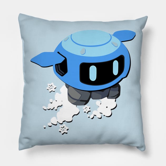 Mei Blizzard Robot Pillow by FullmetalV