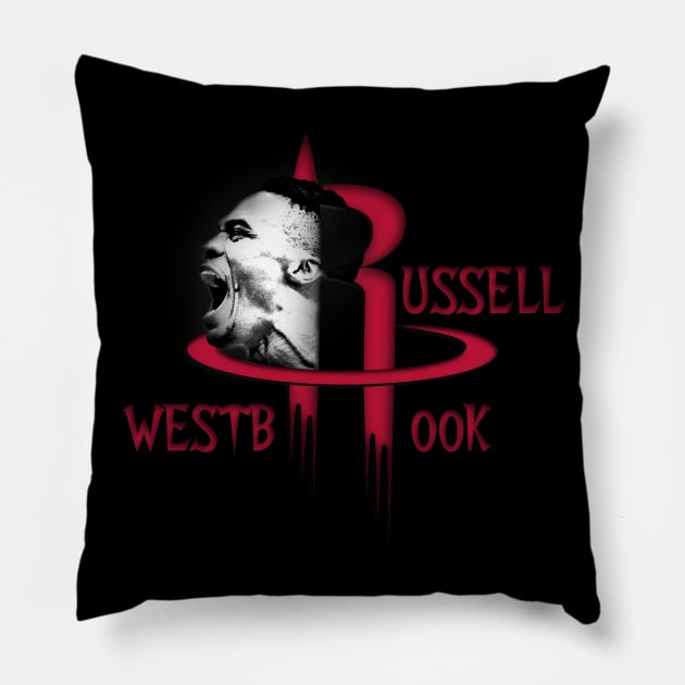 Russell Westbrook Pillow by gagashirt