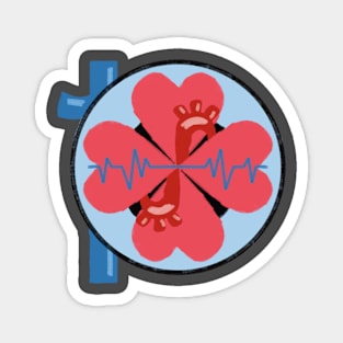 Heartbeat Design Magnet