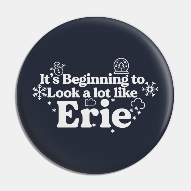 It's Beginning to look a lot like Erie Pin by mbloomstine