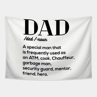 Dad Definition father day gift papa Tapestry