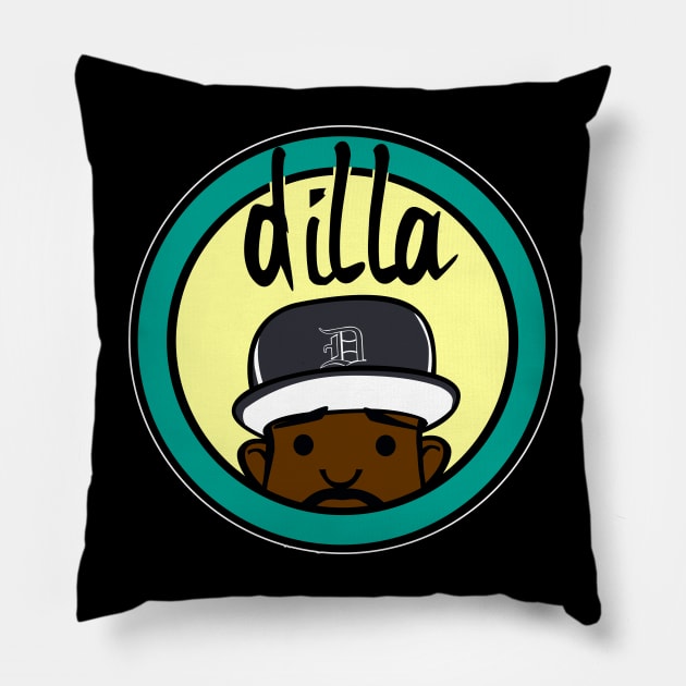 Dilla Pillow by sinistergrynn