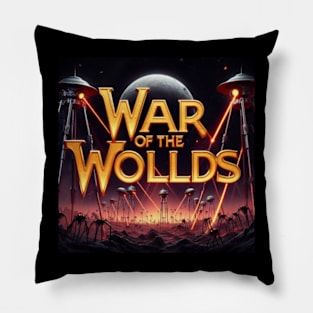 War of the Worlds Invasion Pillow