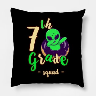 7th grade alien Pillow