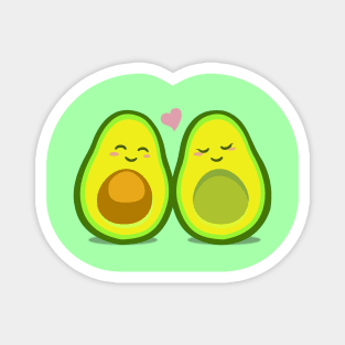 avocados in love Magnet