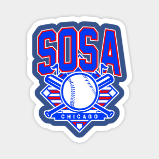 Vintage Chicago Baseball Sosa Magnet