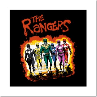 Rangers Prints Posters for Sale TeePublic Power and Art |