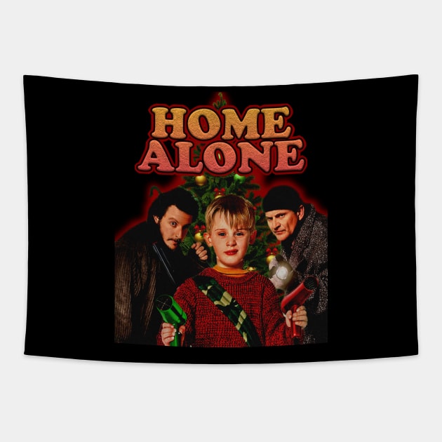 Home Alone Tapestry by Dewo Sadewo