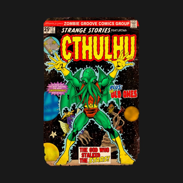 Chtulhu Comic Cover by Walter Junior