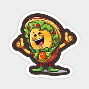 kawaii Taco cehees T-Shirt cute potatofood funny Magnet