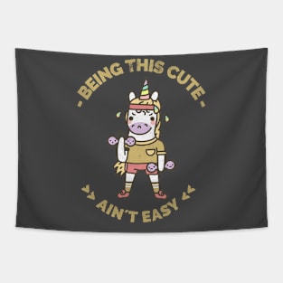 BEING CUTE by WOOF SHIRT Tapestry