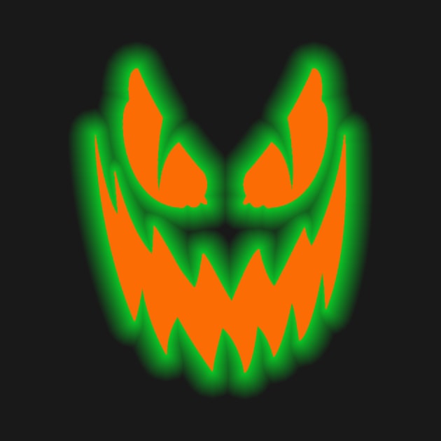 Hello halloween party funny jack o lantern face by ZOO OFFICIAL