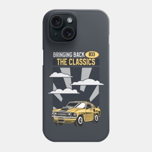 Bringing back the classics retro muscle car Phone Case