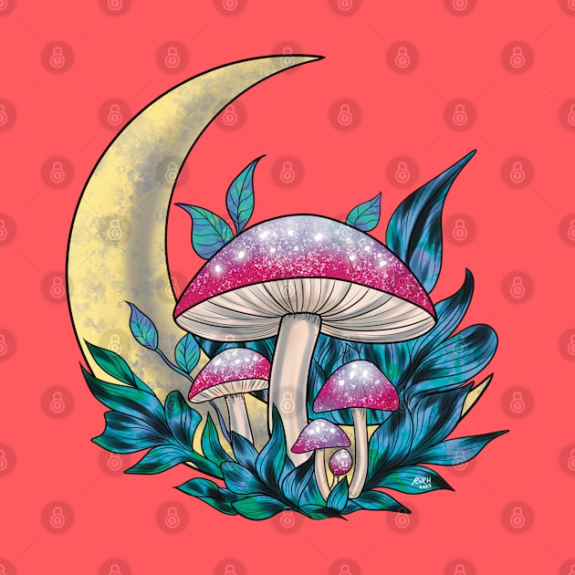 Moon Shrooms by rvkhart