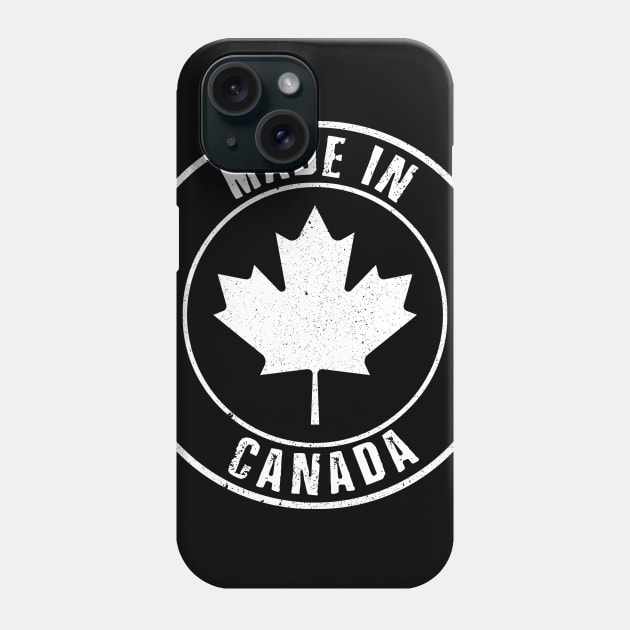 Made In Canada Country Nationality Born Canadian Gift Birthday Phone Case by maelotti22925