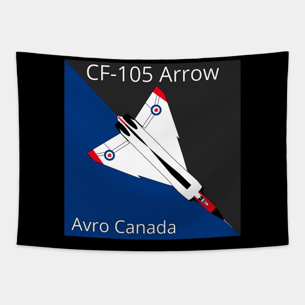 AVRO CF105 ARROW RCAF Tapestry by GregFromThePeg