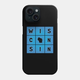 Wisconsin • Center of the World Phone Case