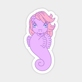 Lilac Mermaid Magnet