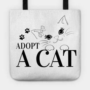 Cute Cat - Adopt A Cat Tote