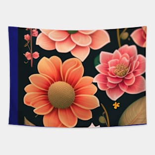 Estampado floral Tapestry