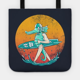 Gnarly Seahorse Tote