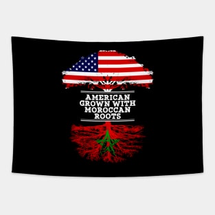 American Grown With Moroccan Roots - Gift for Moroccan From Morocco Tapestry