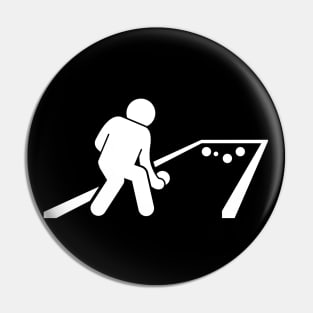 Bocce Ball Game Pin