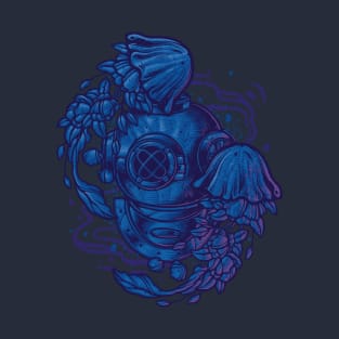 Diving jelly fish T-Shirt