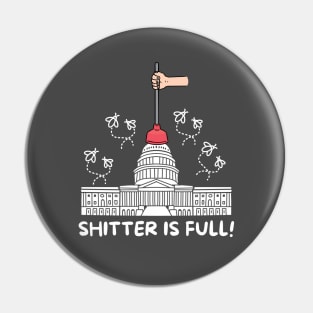 Christmas Vacation Cousin Eddie Inspired Political Pin