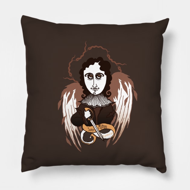 John Milton Pillow by lanznaster