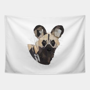 African Wild Dog Tapestry