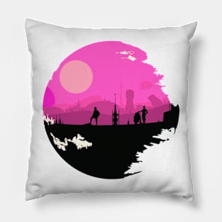 Pink Planet Pillow