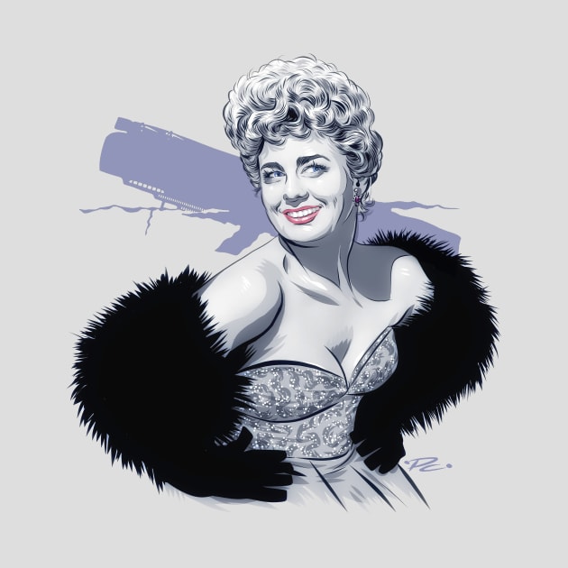 Shelley Winters - An illustration by Paul Cemmick by PLAYDIGITAL2020