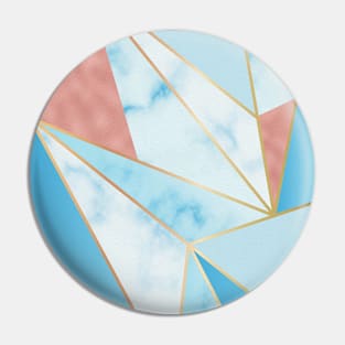 Geometric sky Pin