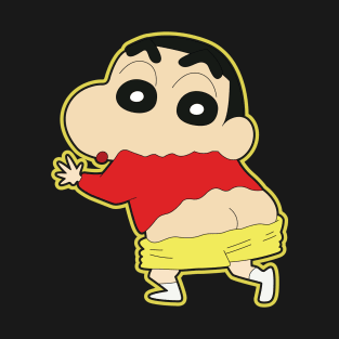 Shinchan Being Funny And Cute T-Shirt