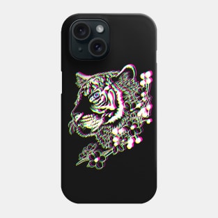 3D effect tiger Phone Case
