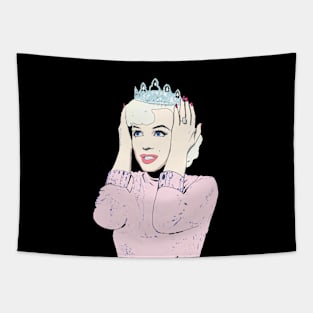 Queen Marilyn, pink sweater Tapestry