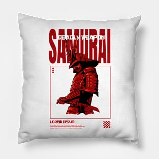 Samurai The Warrior Pillow