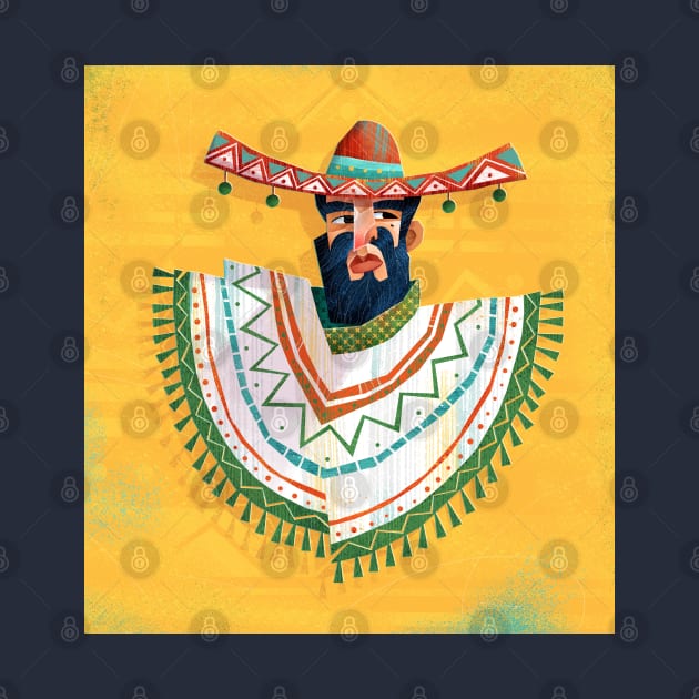 Mexican Sombrero by Tosik-Art