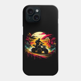 Tropical Quad Design Phone Case