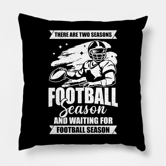 American Football Season Player Coach Gift Pillow by Dolde08