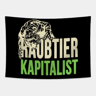 Raubtier Kapitalist Tapestry