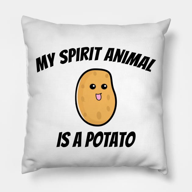 My Spirit Animal Is A Potato Pillow by LunaMay