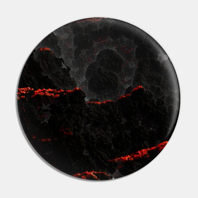 Black volcanic rock print. Black red mountains Pin by Pink Dessert