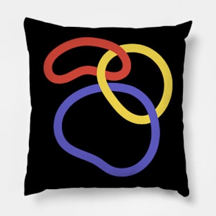 Colorful Doodle Tshirt Pillow