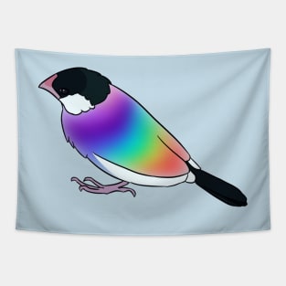 Rainbow Bird Tapestry