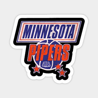 Minnesota Pipers Basketball Team Magnet